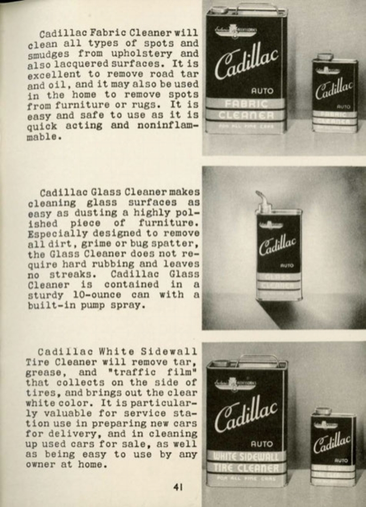 1941 Cadillac Accessories Booklet Page 4